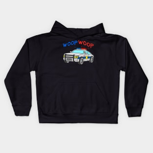 Patrol Car Police Vehicle Kids Hoodie